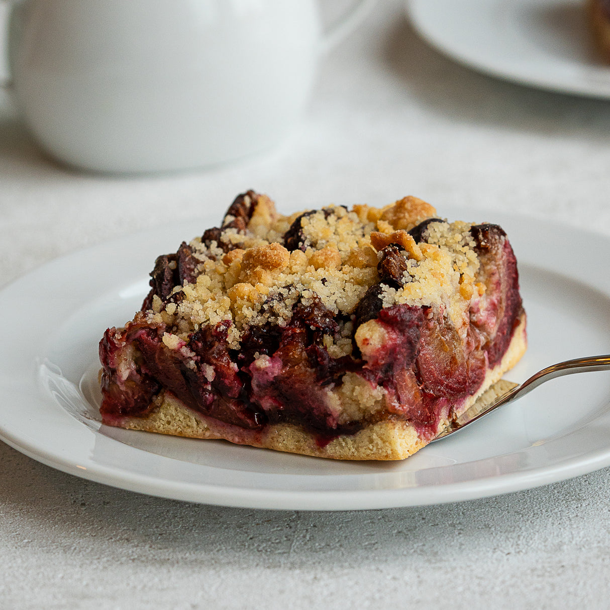 Pflaumenkuchen mit Streusel