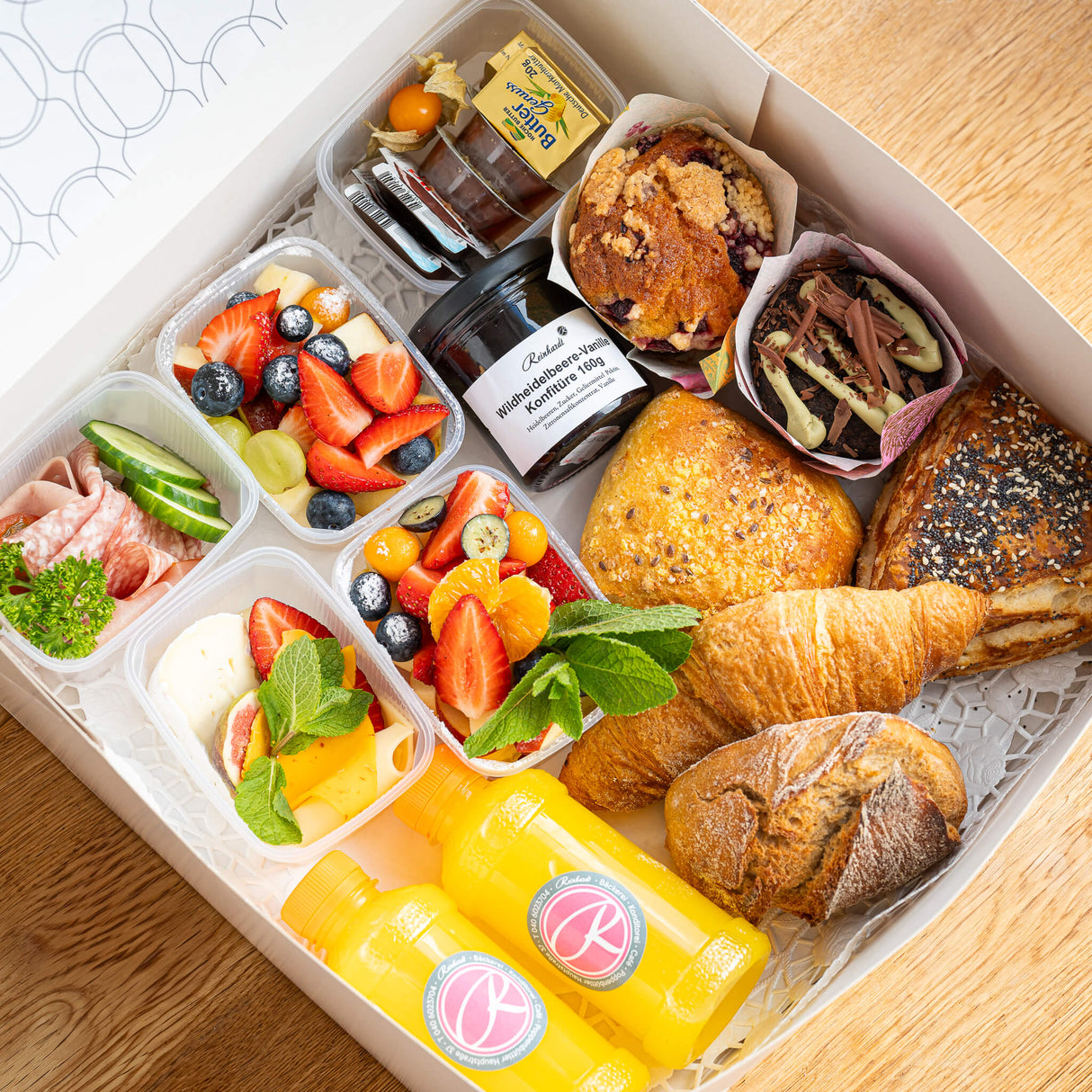 Cafe Reinhardt Fruehstuecksbox fuer 2