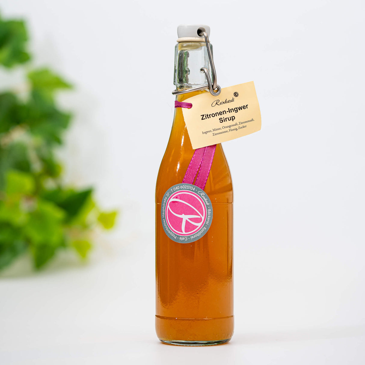 Cafe Reinhardt Zitronen-Ingwer-Sirup 